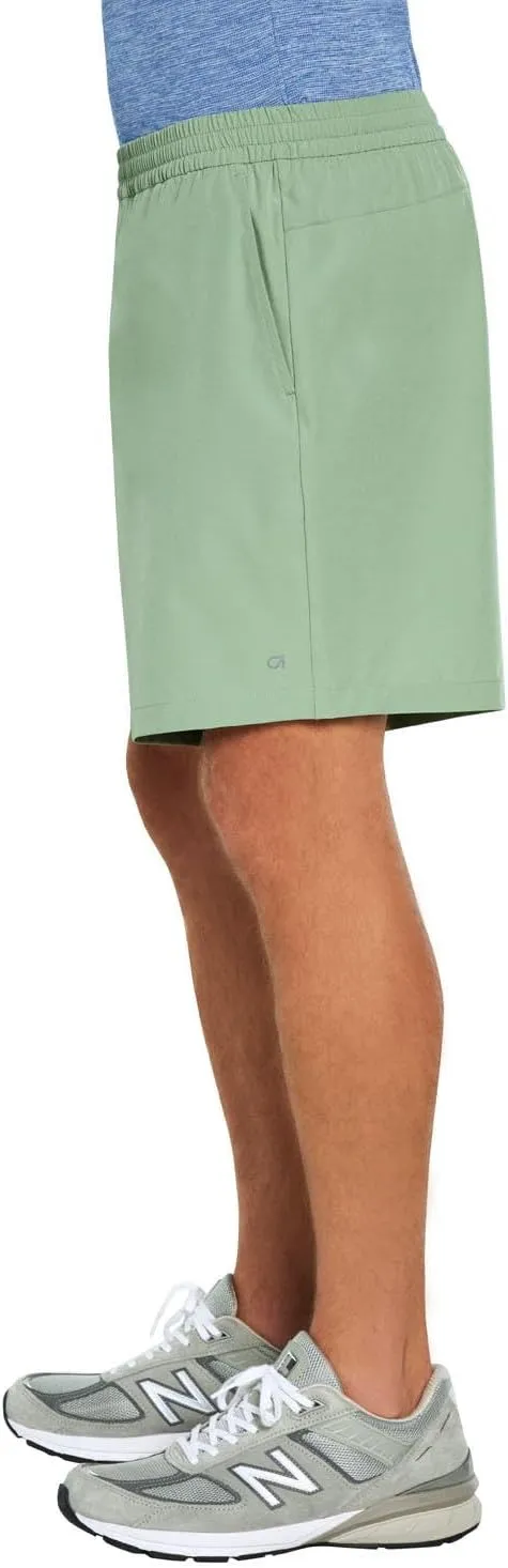 Men's Athletic Running Shorts, Quick Dry Gym Workout Shorts, Lightweight Running Hiking Shorts with Pockets