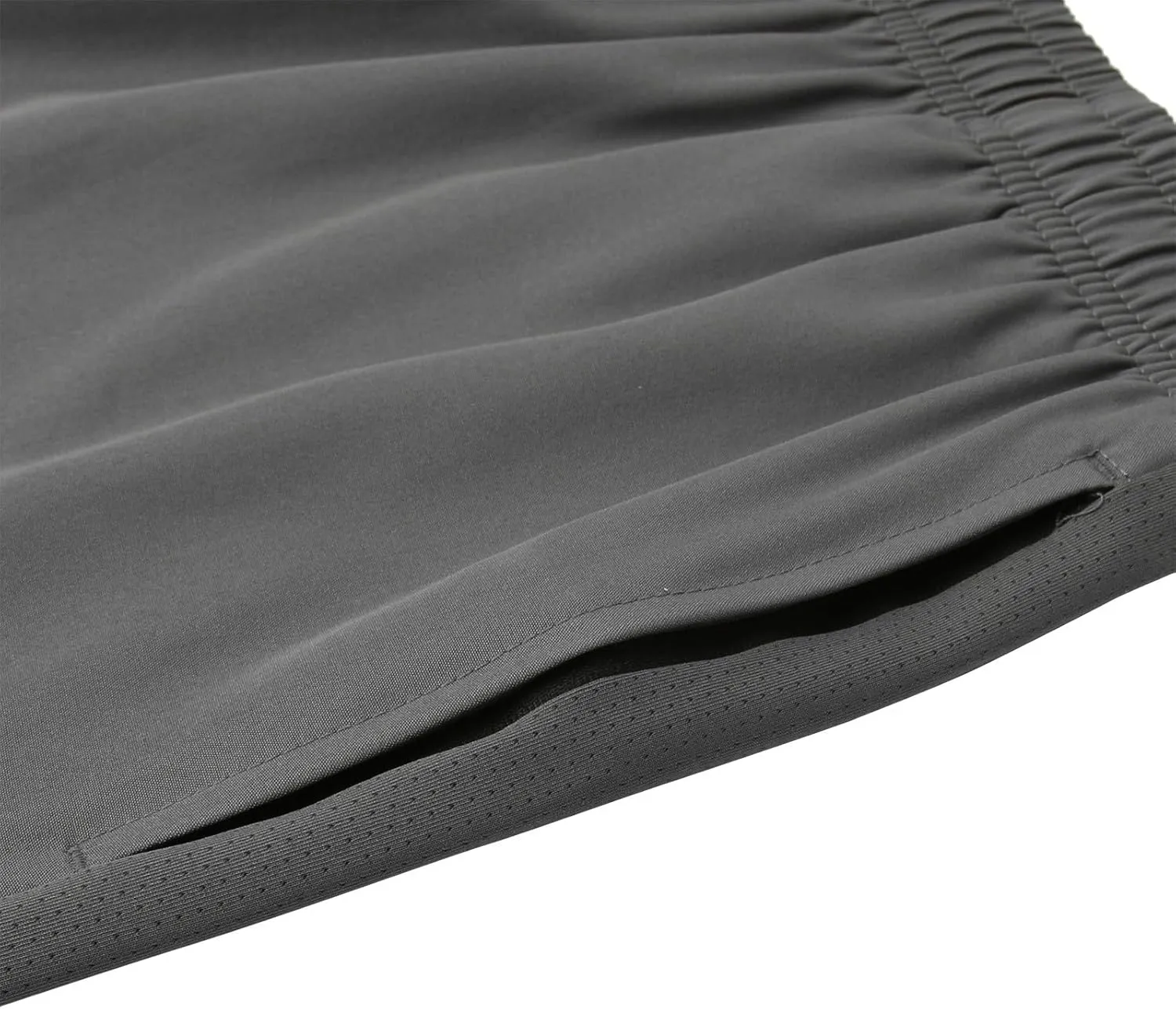 Men's Athletic Shorts Quick Dry Loose Lightweight Solid Activewear Drawstring Running Workout Gym Shorts with Pockets