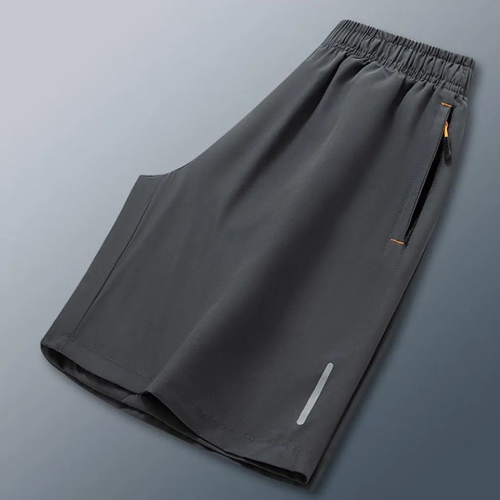 Men's Athletic Shorts with Pockets and Elastic Waistband Quick Dry Workout Shorts Men's Running Shorts