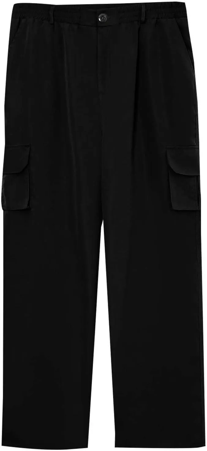 Mens Cargo Pants Relaxed Fit Hiking Work Pants Ripstop Lightweight Flex Tactical Pants with Pockets Chino Pants