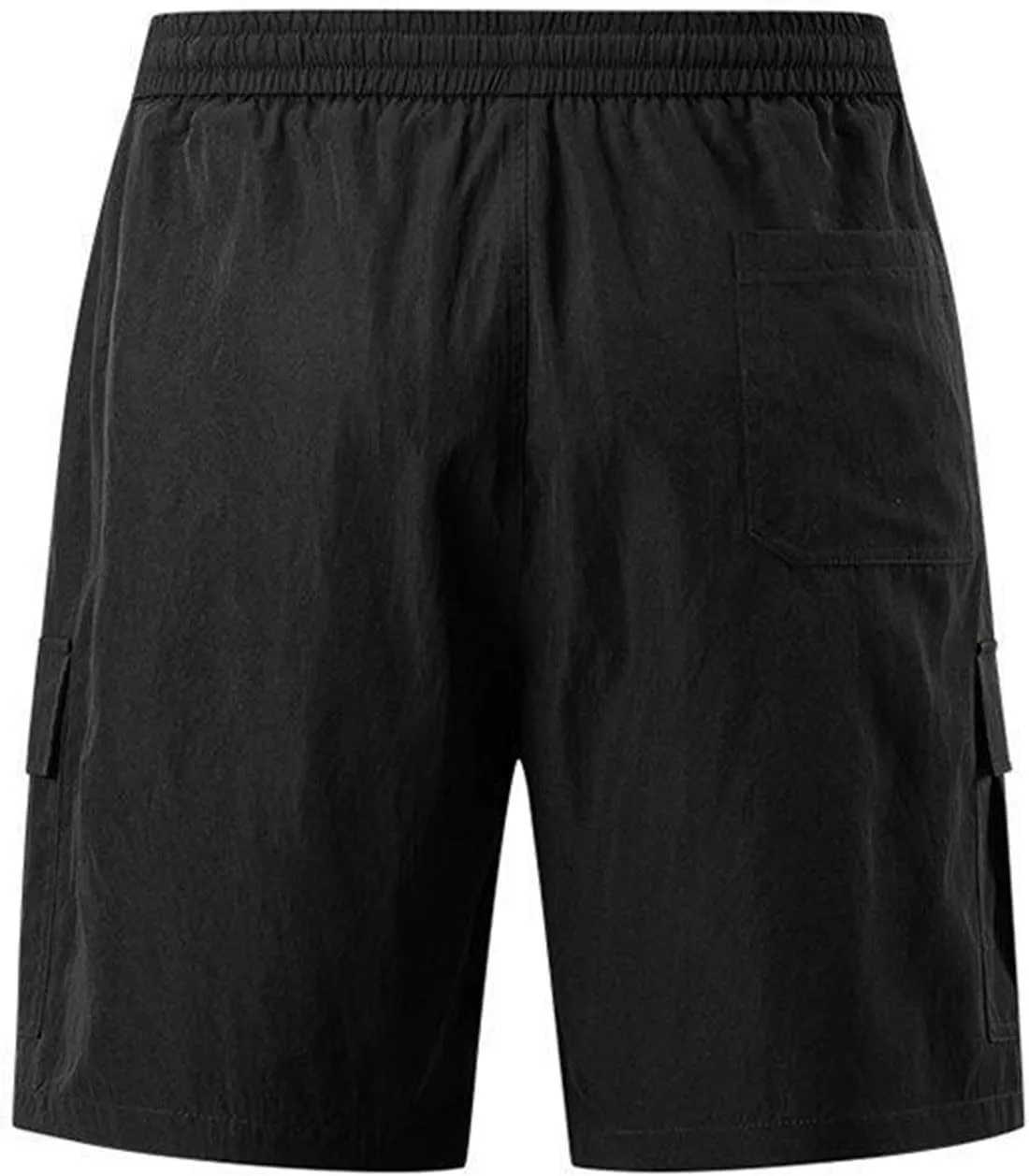 Mens Cargo Shorts Quick Dry with Pockets Athletic Workout Running Gym Activewear Drawstring Elastic Hiking Trunks
