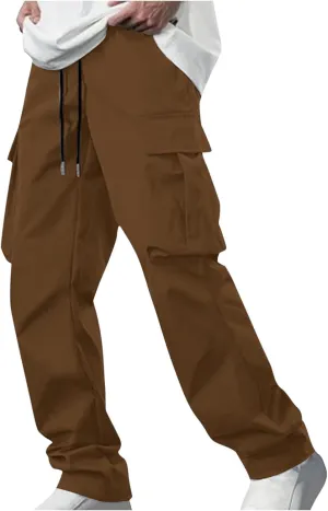 Mens Hiking Pants Tactical Cargo Pants for Men Mens Lightweight Pants Summer Workout Pants with Multi Pockets