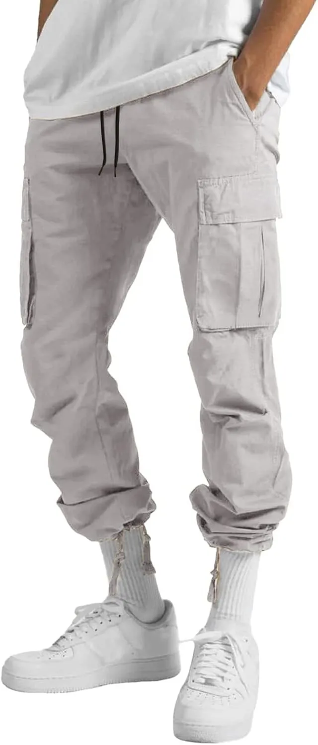 Mens Sweatpants with Pockets Big and Tall for Men Loose Fit Drawstring Pockets Sweatpants Athletic Workout Sweat Pants