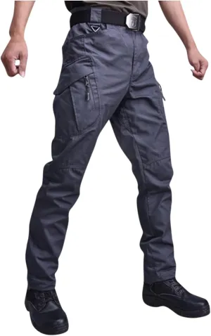 Men's Tactical Pants Cargo Pants with Multi Pockets Outdoor Hiking Pants Casual Trousers Workout Pants for Men
