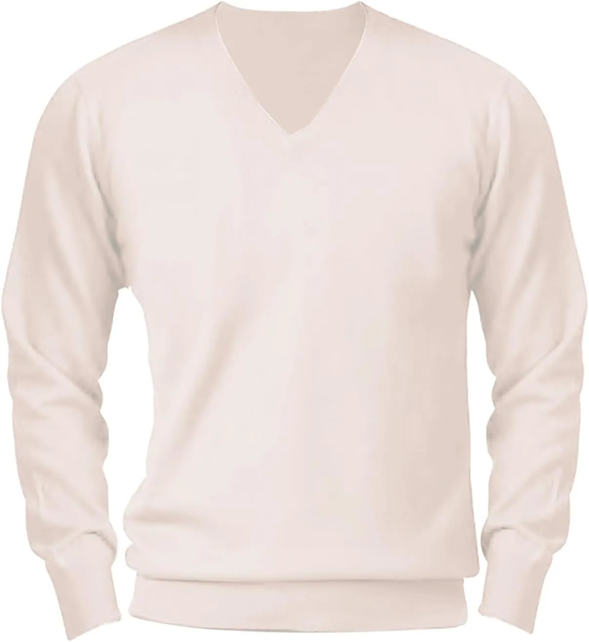 Mens V Neck Pullover Sweaters 2023 Fashion Cassual Sweatshirts Classic Fit Fine Cotton V-Neck Sweaters