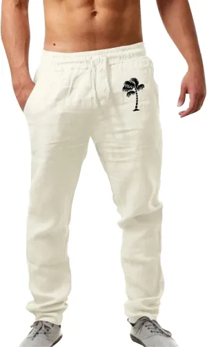 Mens Workout Cargo Sweatpants Fit Sport Pants Lightweight Tactical Pant Hiking Jogger with Multi-Pocket Men Outdoor