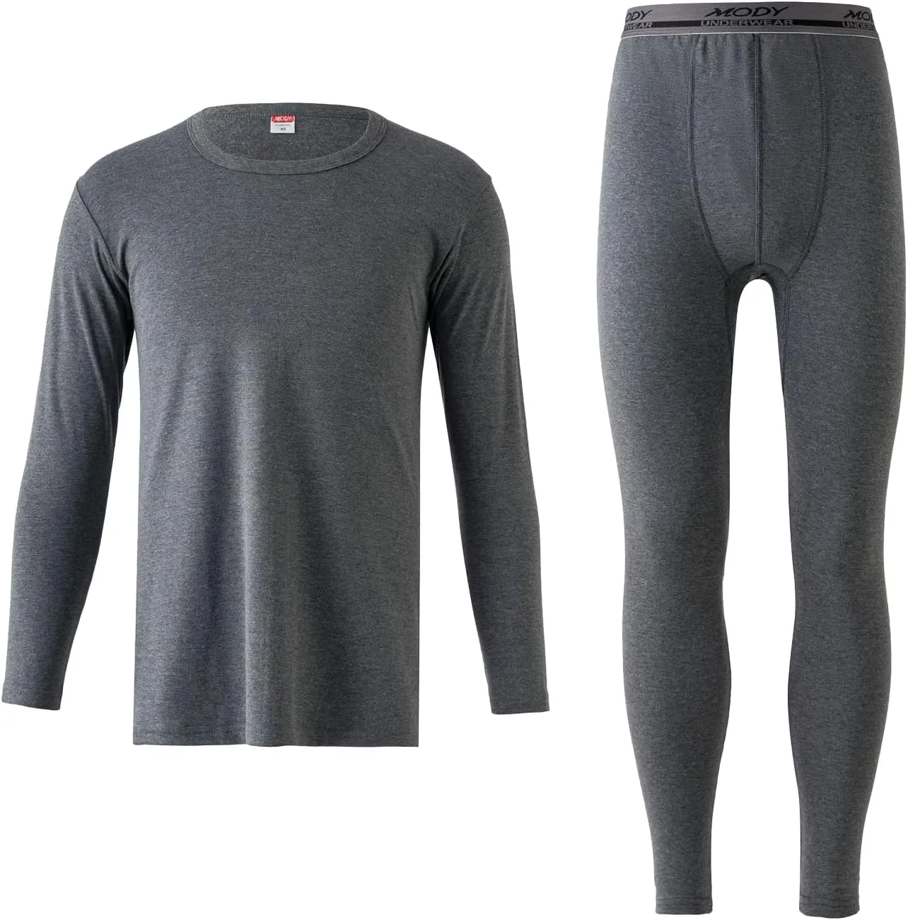 Mody Long Johns Thermal Underwear for Men, Long Johns for Men Thermal Set, Base Layer Top and Bottom Set