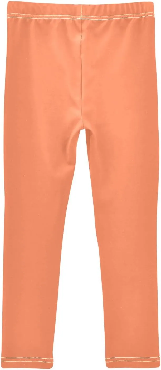 ODAWA Teal Green Girls Leggings Ankle Length Girls Printed Leggings Girls and Toddlers' Leggings, (4-10 Years)