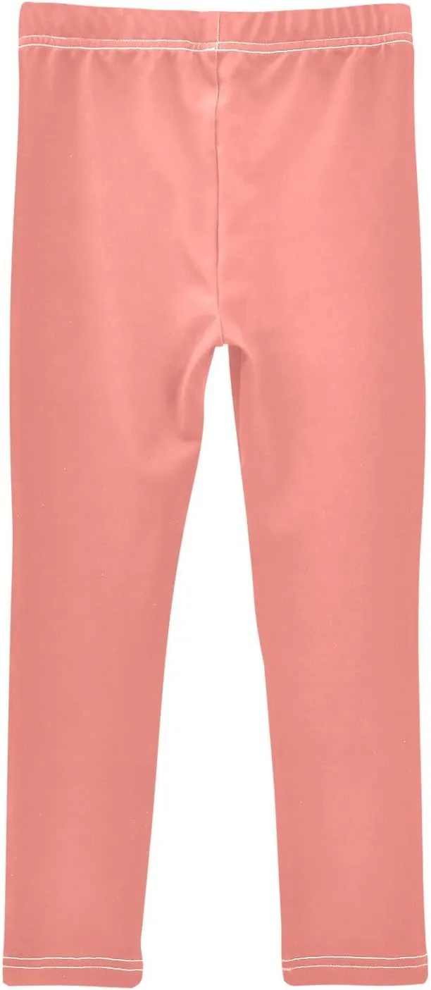 ODAWA Teal Green Girls Leggings Ankle Length Girls Printed Leggings Girls and Toddlers' Leggings, (4-10 Years)