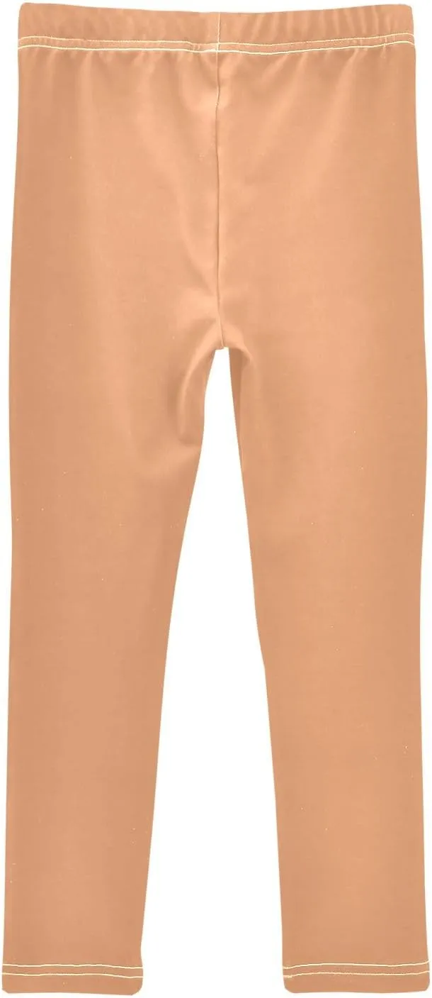 ODAWA Teal Green Girls Leggings Ankle Length Girls Printed Leggings Girls and Toddlers' Leggings, (4-10 Years)