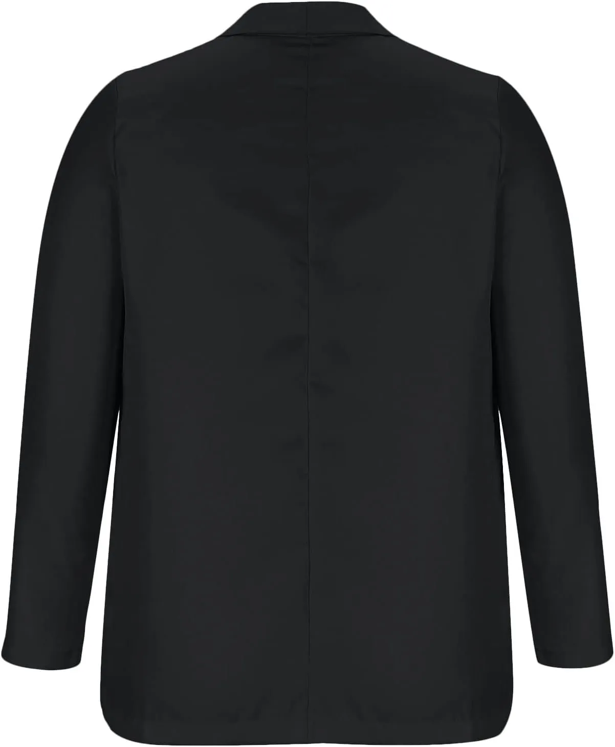 Open Front Blazers for Women Business Casual Lightweight Single Breasted Blazer Jacket Mid Length Lapel Suit Coats