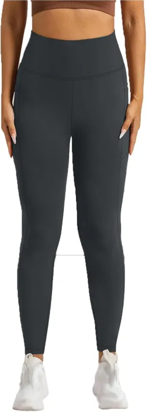 Oplxuo Women's Yoga Pants with Pockets High Waist Leggings for Women Tummy Control Workout Leggings Compression Leggings