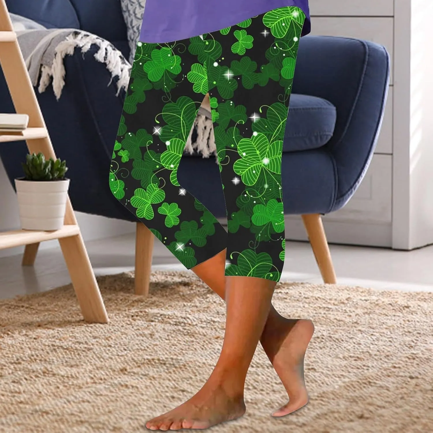 Plus Size Tummy Control Casual Leggings for Women Leggings with Bow in The Back Leggings Adult Women