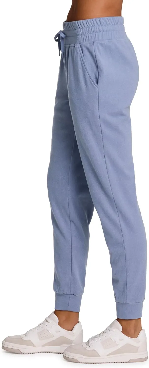 RBX Activewear Jogger Sweatpants for Women Buttery Soft Plush Yoga Pants with Pockets Full Length Jogger Pant