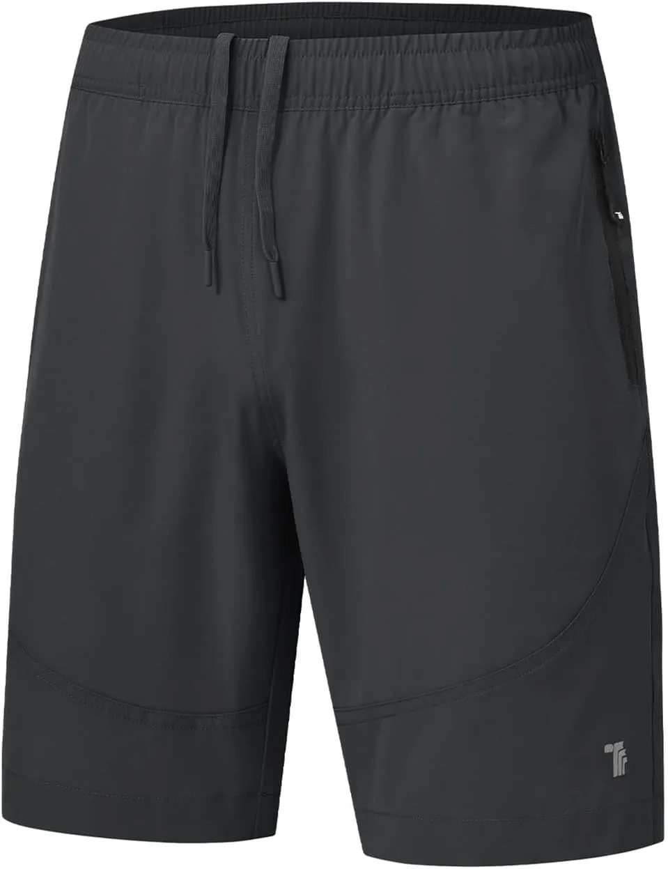 Rdruko Men's Hiking Shorts with Zipper Pockets 7'' Lightweight Quick Dry Workout Shorts Running Athletic Shorts