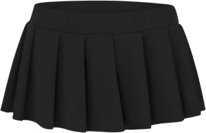 role playing lingerie for women Women Pleated Mini Skirt Role Play Solid Lingerie Skirts Mesh Costume Roleplay Uniform Plaid Mini Skirt Women Sexy Role Play Pleated Mini Skirt Black Medium