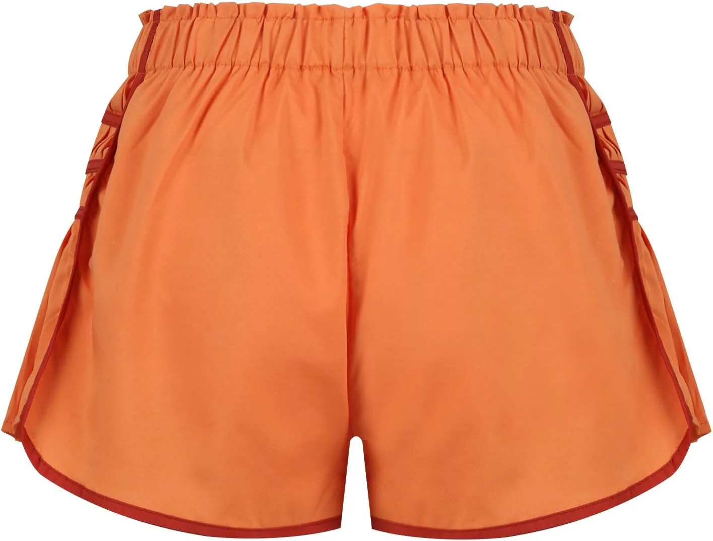 Running Shorts for Women High Waisted Sweat Shorts Quickl Dry Athletic Shorts Flowy Pleated Gym Shorts with Pockets