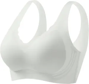 Seamless Push Up Bras for Women Full Coverage No Underwire Everyday Bralettes Comfortable Breathable Bras