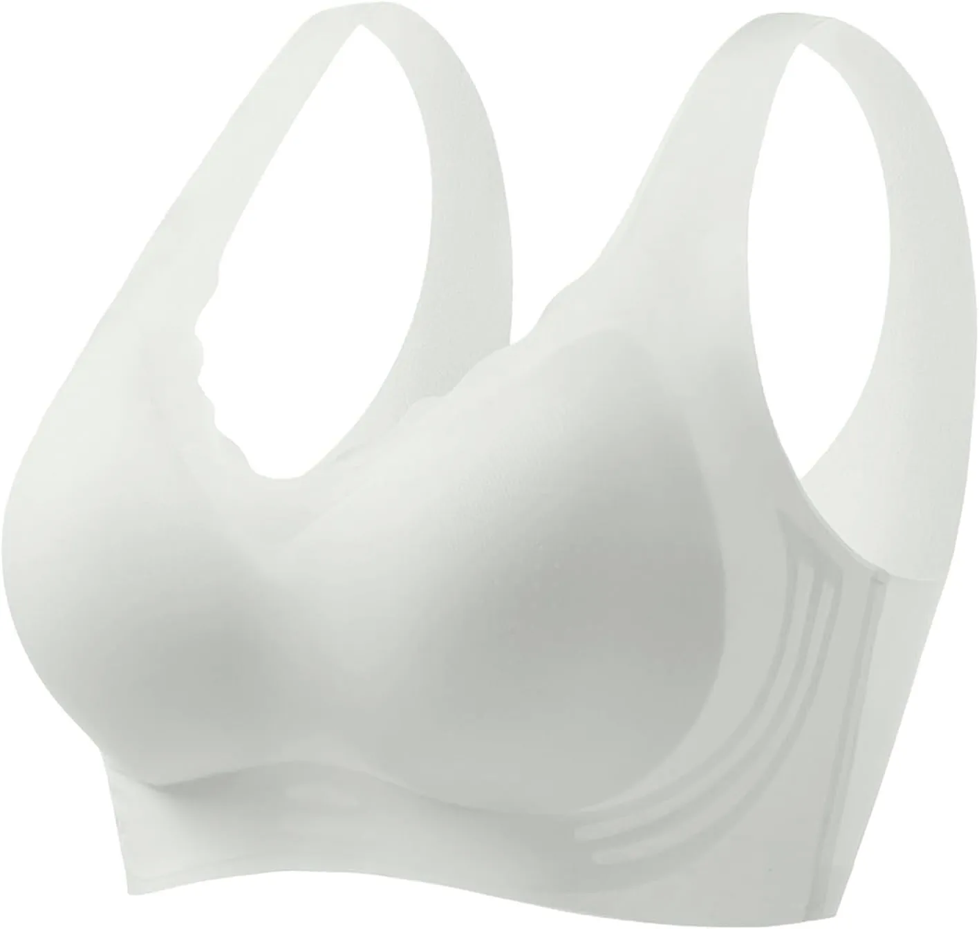 Seamless Push Up Bras for Women Full Coverage No Underwire Everyday Bralettes Comfortable Breathable Bras