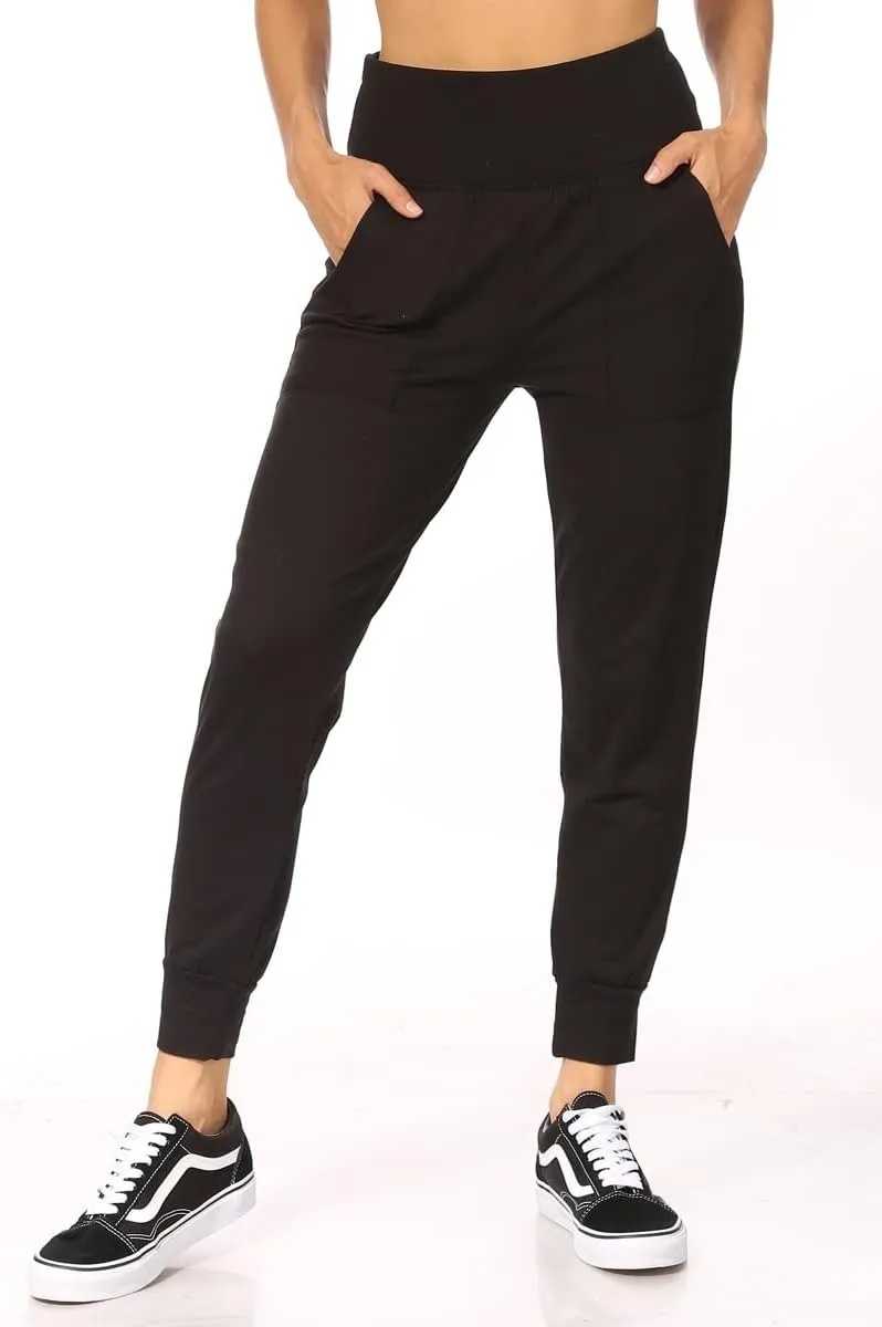 ShoSho Womens Casual Joggers Pants Sweatpants Yoga Bottoms Soft Brushed Sports Track Pants