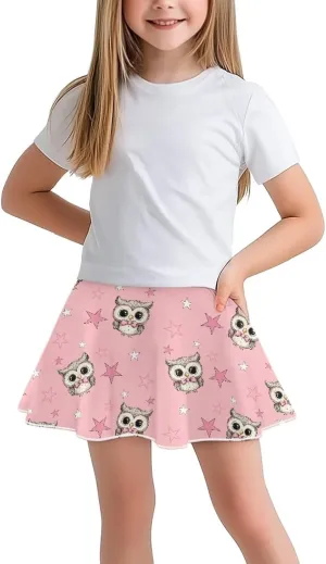 Skirts for Girls High Waist Pickleball Athletic Pleated Skort