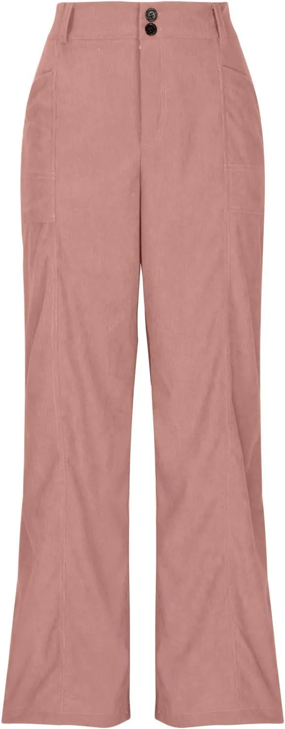 Straight Leg Pants Women Casual Athletic Pants Stretch Work Trousers Comfort Hiking Pants Classic Daily Pants