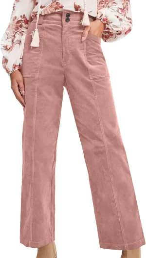 Straight Leg Pants Women Casual Athletic Pants Stretch Work Trousers Comfort Hiking Pants Classic Daily Pants