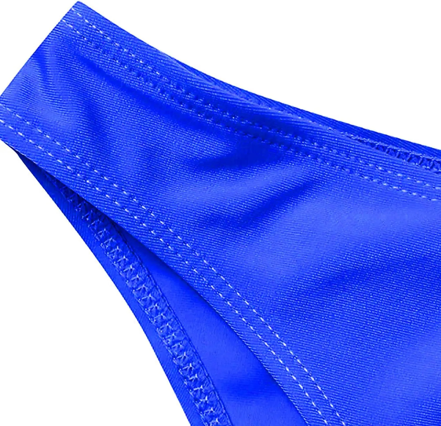 Strapless Tankini Tops for Women Bandeau Top Swimwear Bathing Suit Two Piece Blouson Swimsuit with Triangles
