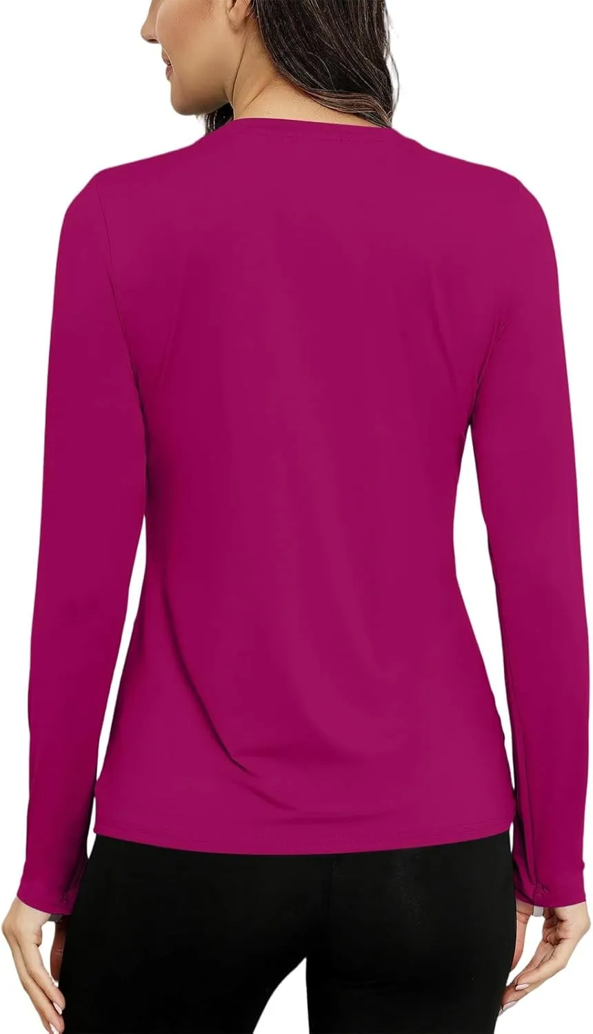 Sun Shirts for Women Long Sleeve UV Protection Rash Guard UPF 50  SPF Workout Tops Dry Fit Outdoor Hiking Swim Shirt