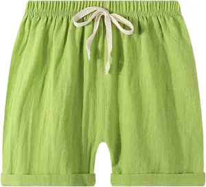 Toddler Boys Quick Dry Shorts Boys Athletic Shorts with Drawstring Summer Elastic Sports Clothes Kids Joggers Pants