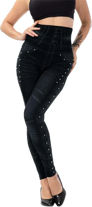 Velvet Cardigan for Women Leggings for Women Capri Length Skirted Leggings Sexy Leggings for Women Black Flared