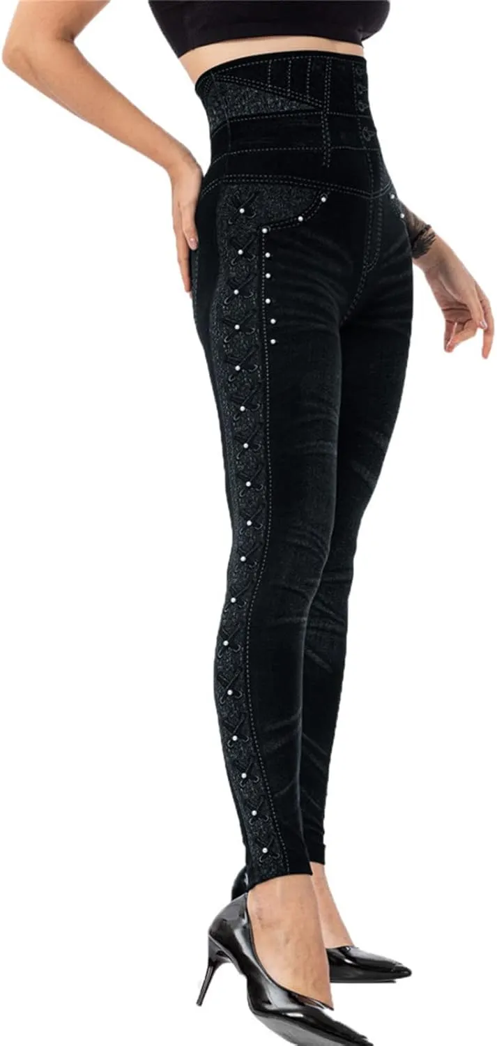 Velvet Cardigan for Women Leggings for Women Capri Length Skirted Leggings Sexy Leggings for Women Black Flared