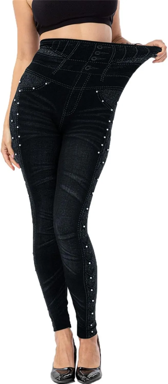 Velvet Cardigan for Women Leggings for Women Capri Length Skirted Leggings Sexy Leggings for Women Black Flared