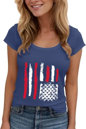 Vibrant Floral Graphic T-Shirt Women's Short Sleeve Crewneck Casual Summer Tops Beach Holiday Outfit‌