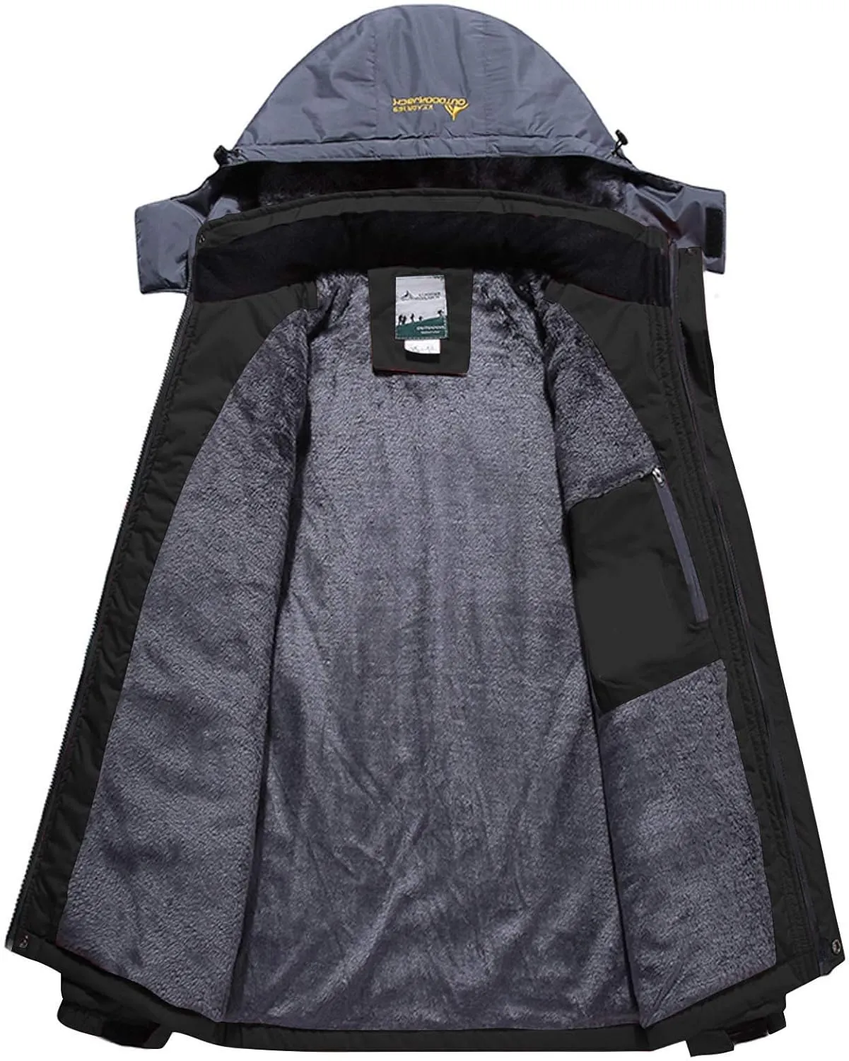 Waterproof Snowboarding Raincoat Warm Hooded Man's Windbreaker Jackets Men's Coats & Jackets Rain Jacket Men