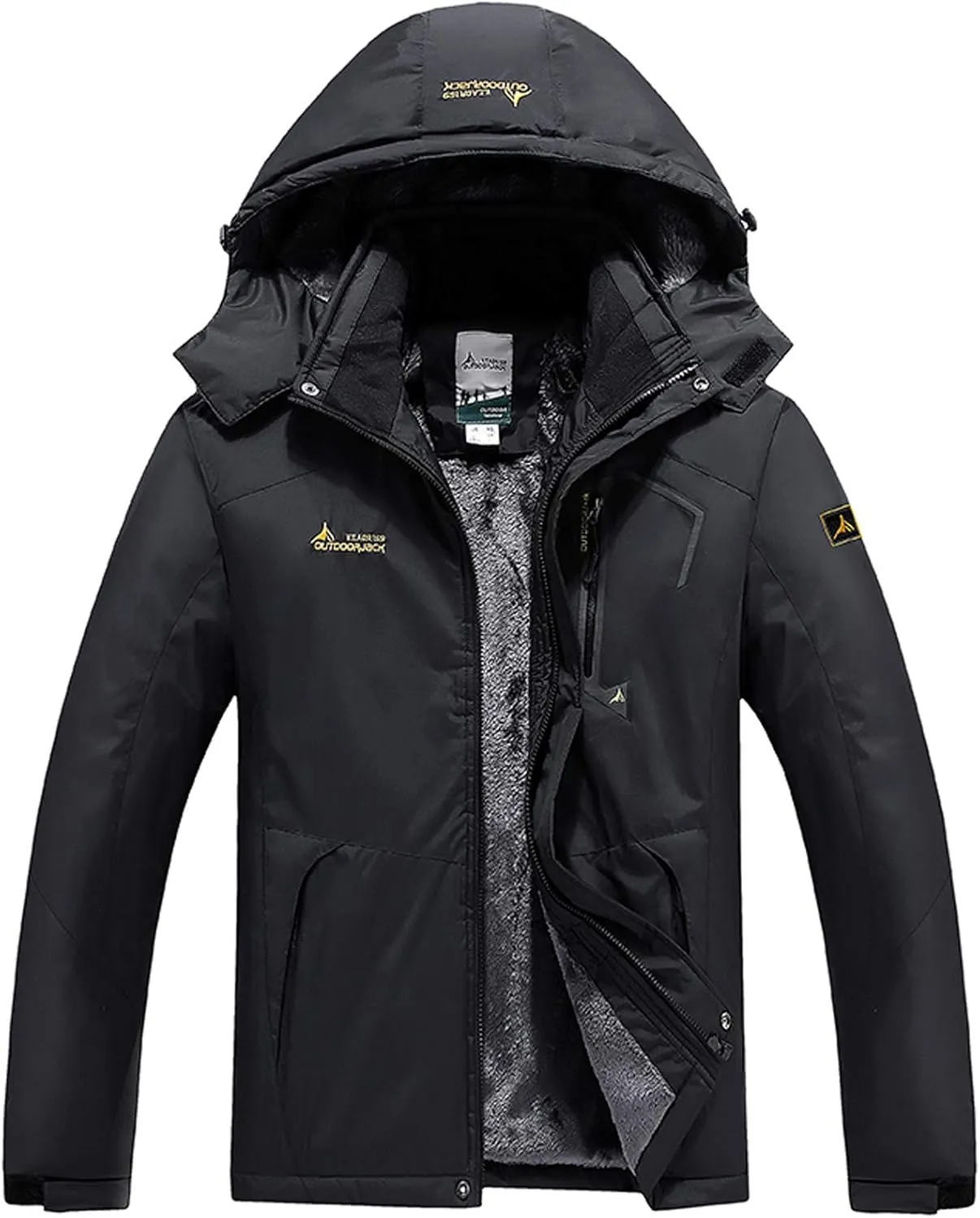Waterproof Snowboarding Raincoat Warm Hooded Man's Windbreaker Jackets Men's Coats & Jackets Rain Jacket Men