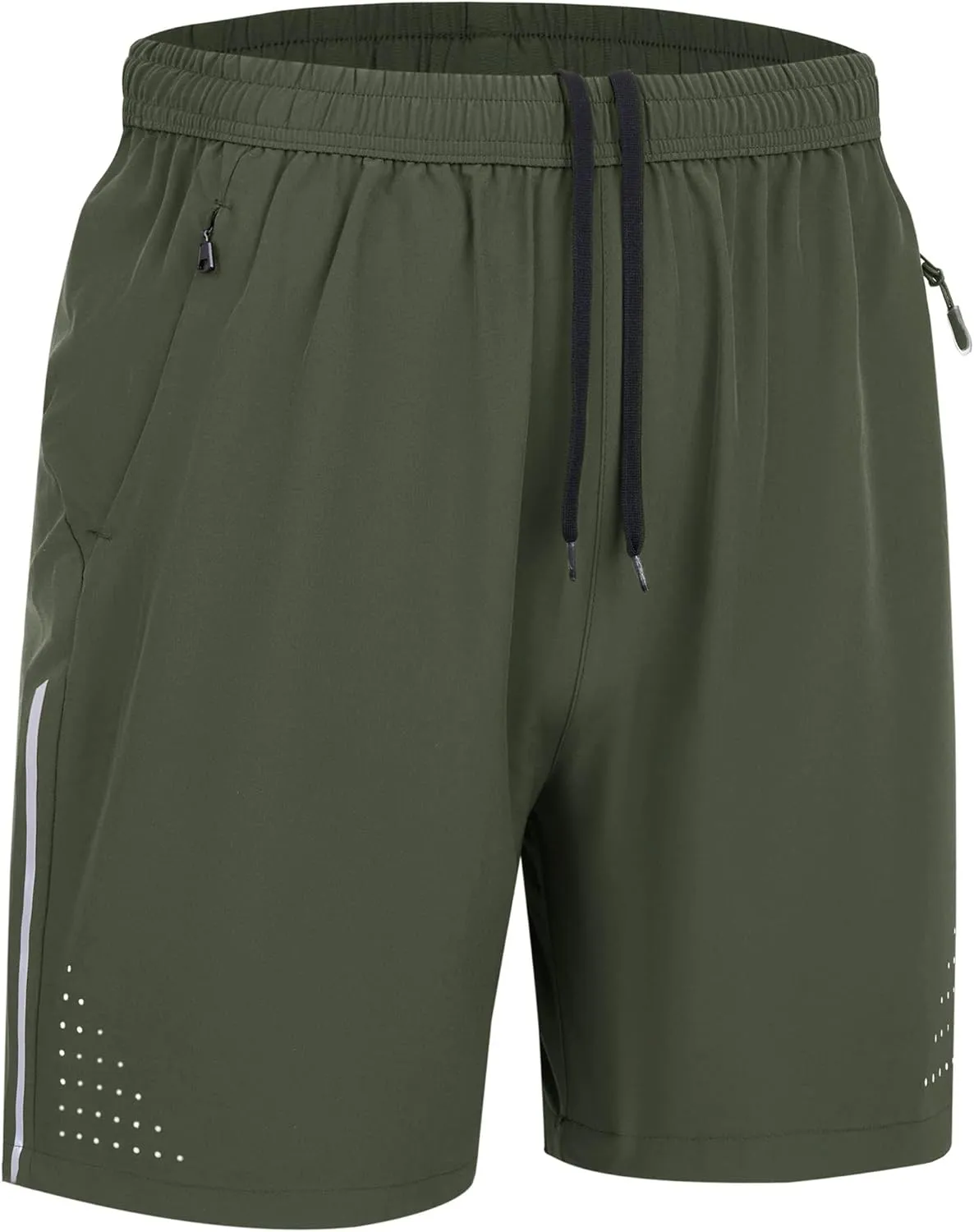 WENRONSTA Men's Athletic Workout Gym Shorts Quick Dry Lightweight Active Tennis Shorts 7" Running Sports Shorts