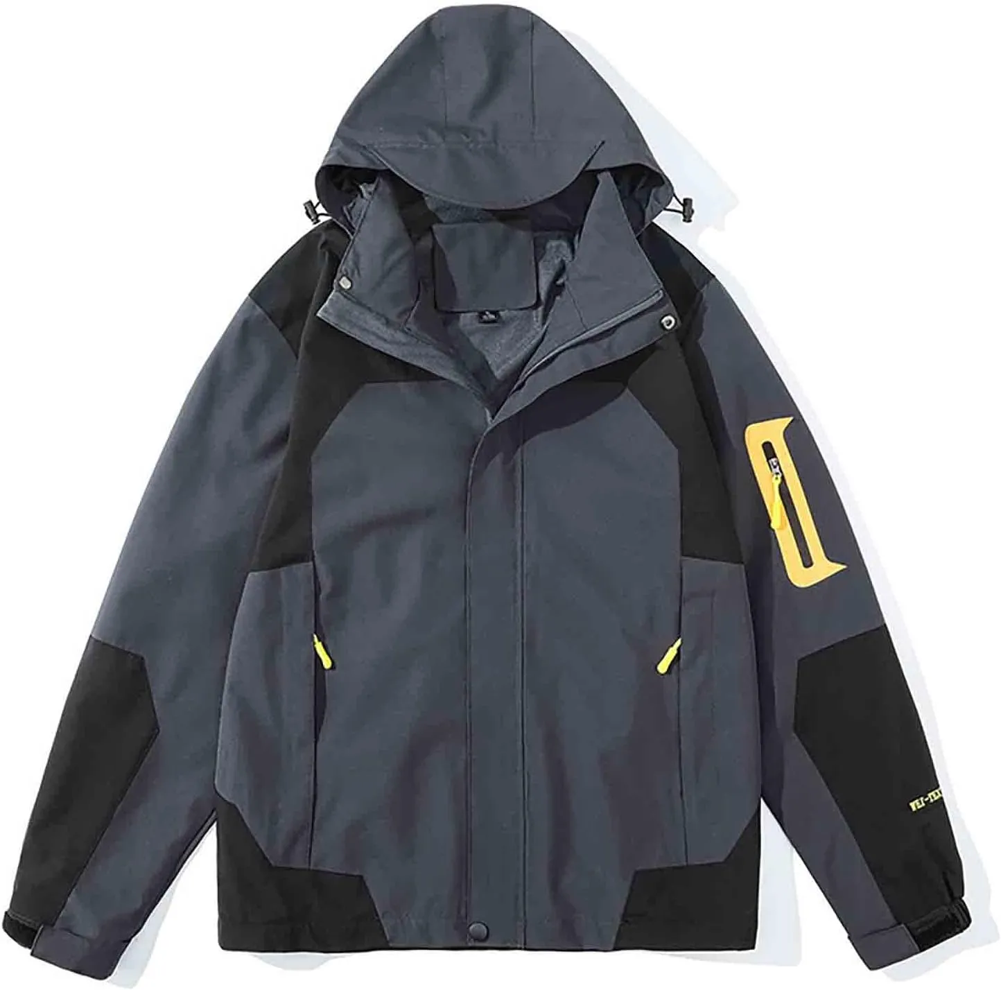 Winter Jackets for Men Lightweight Waterproof with Hood Raincoat Windbreaker Outdoors Rain Jackets