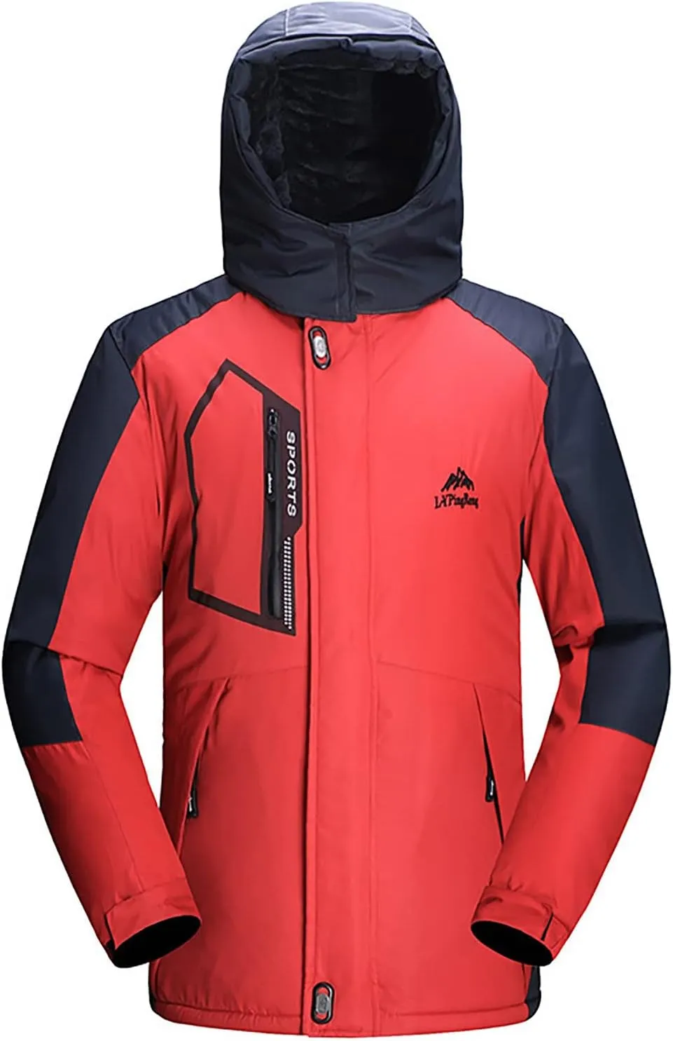 Women And Men's Three In Detachable Outdoor Mountaineering Suit And Ski Suit Men's Hooded Jacket 2024