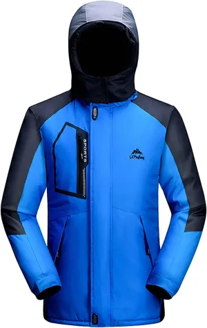 Women And Men's Three In Detachable Outdoor Mountaineering Suit And Ski Suit Men's Hooded Jacket 2024