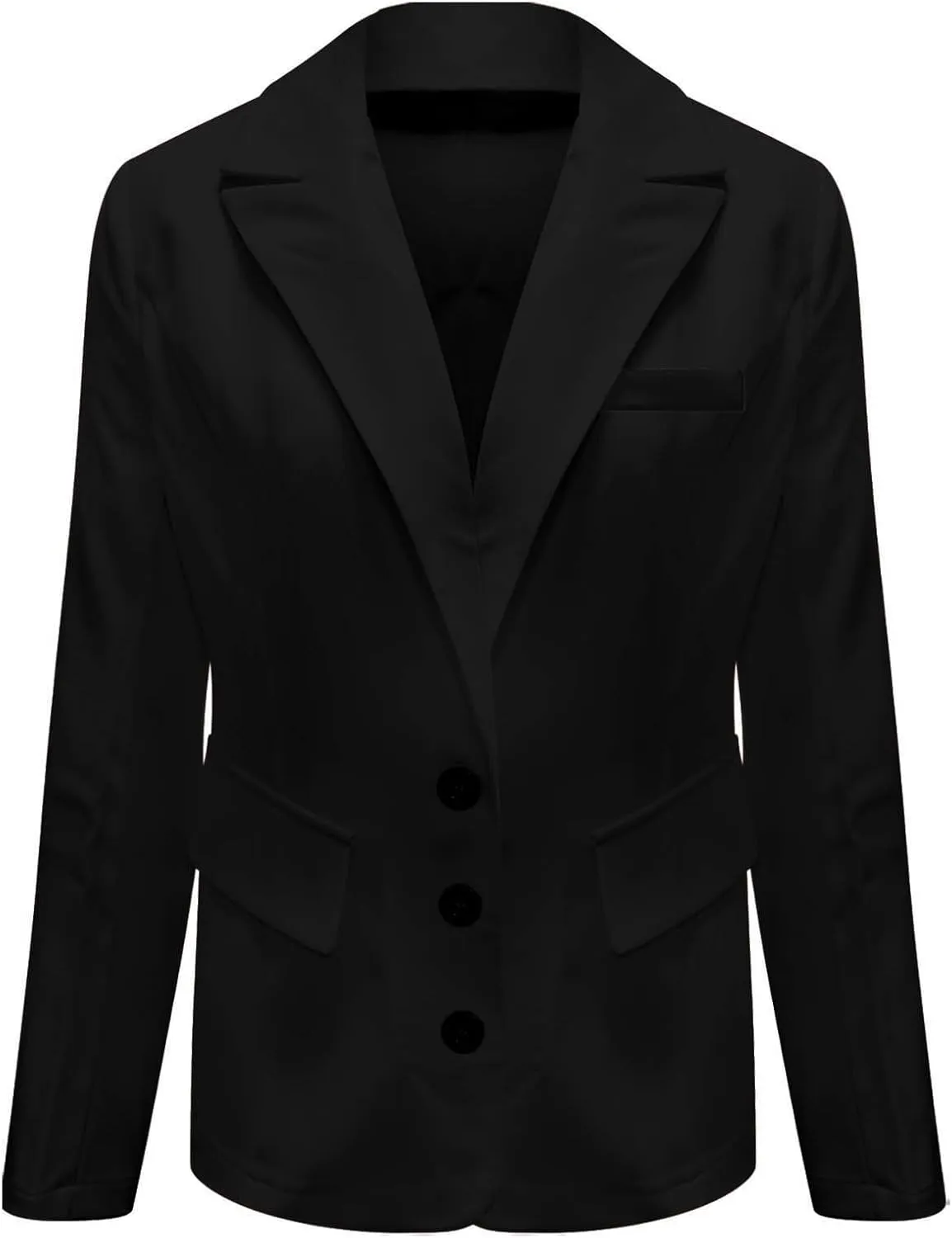 Women Blazers Fashion Dressy Tweed Women's Suit Cropped Dressy Trendy Blazers Pluse Size With Pockets Cardigan