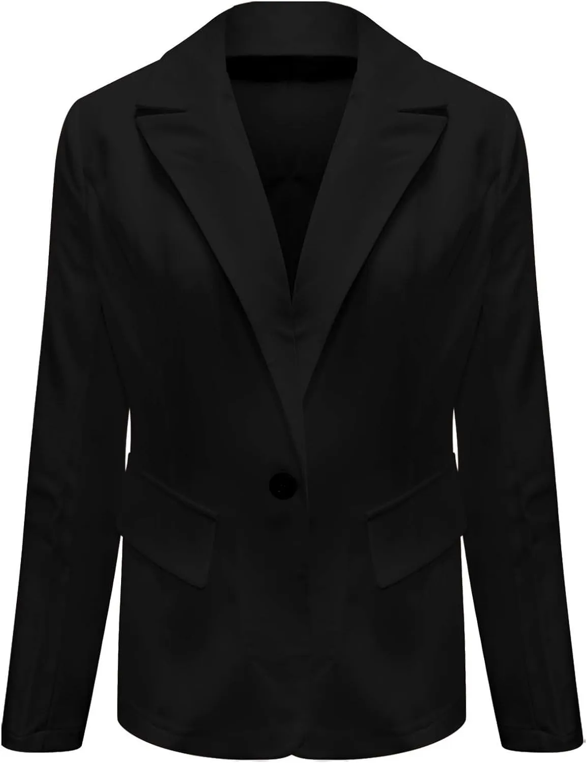 Women Blazers for Work Casual Business Casual Jackets Long Sleeve Lapel Open Front Cardigan Office Suit with Pockets