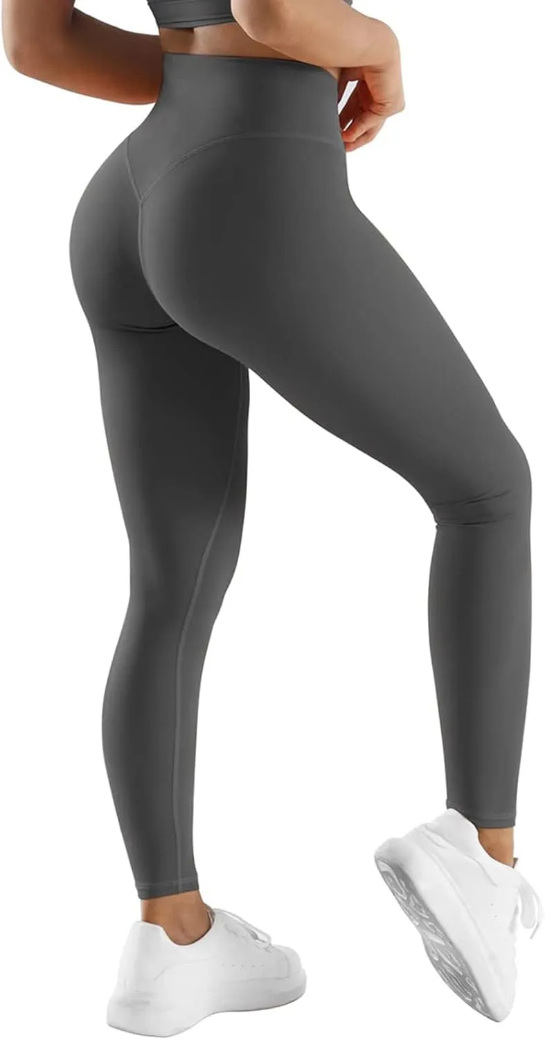 Womens Activewear Leggings Ruched High Waist Yoga Pants Work Out Leggings Pack Jogging Pants for Women Leggings