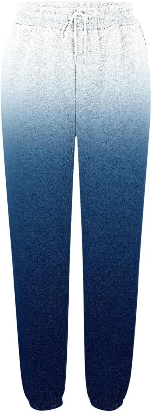 Women's Baggy Sweatpants Workout Active Joggers Pants High Waisted Drawstring Lounge Bottoms with Pockets