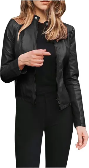 Women's Blazers Casual Long Sleeve Open Front Short Cardigan Suit Jacket Coat Top Oversized Blazers
