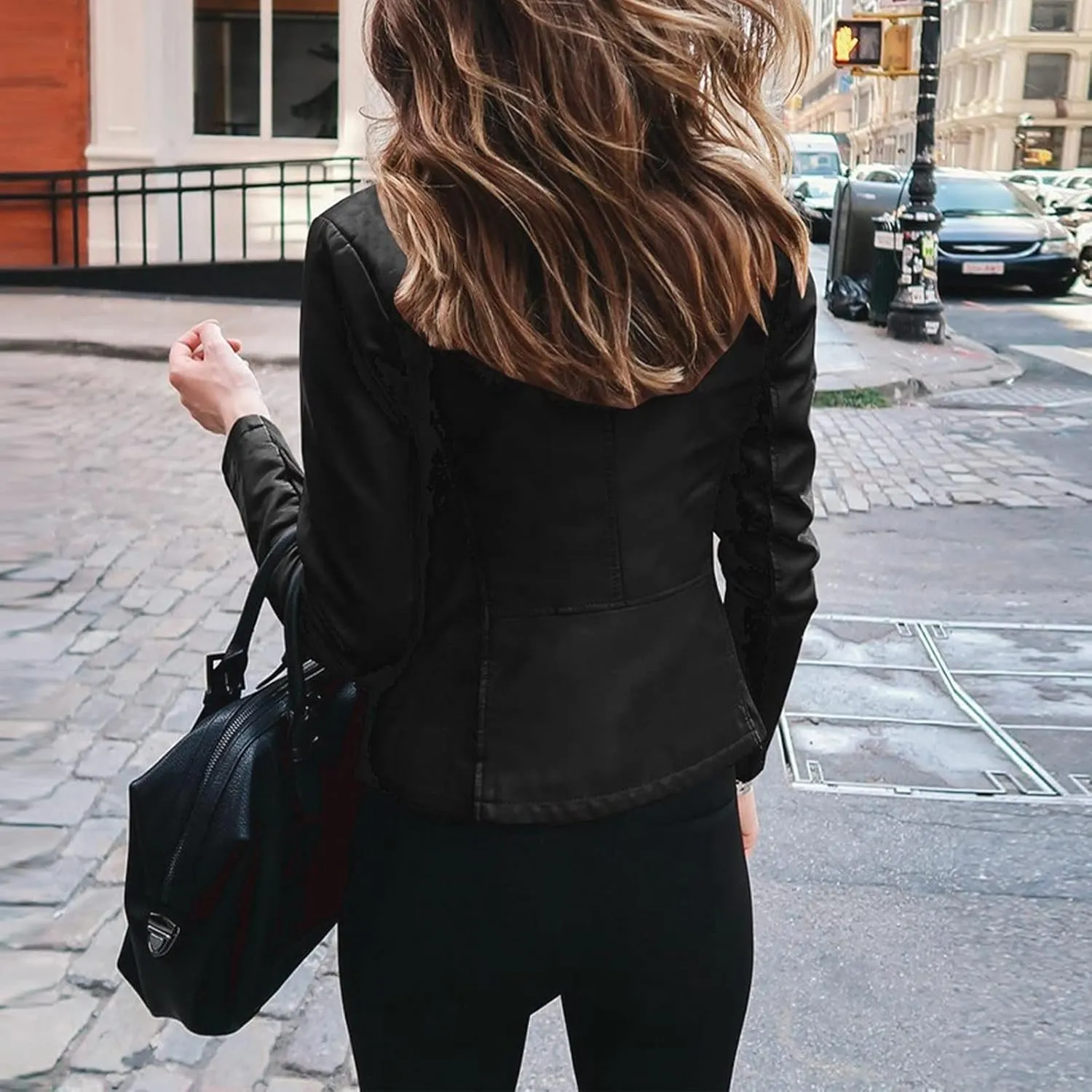 Women's Blazers Casual Long Sleeve Open Front Short Cardigan Suit Jacket Coat Top Oversized Blazers