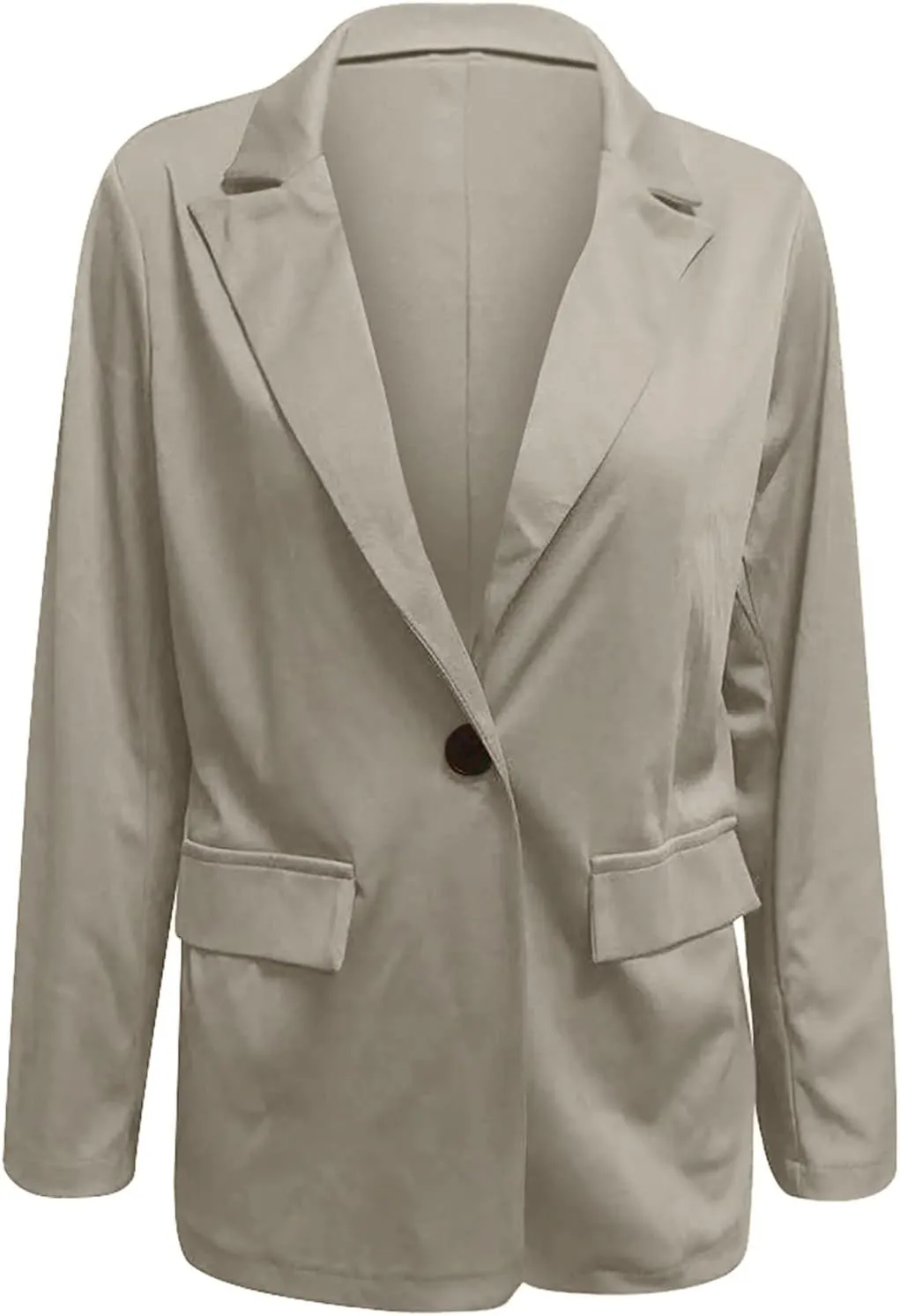 Women's Business Blazer 2 Piece Set Trendy Office Work Cardigan Outfits Casual Solid Color Coat&Pants Dressy Outfits