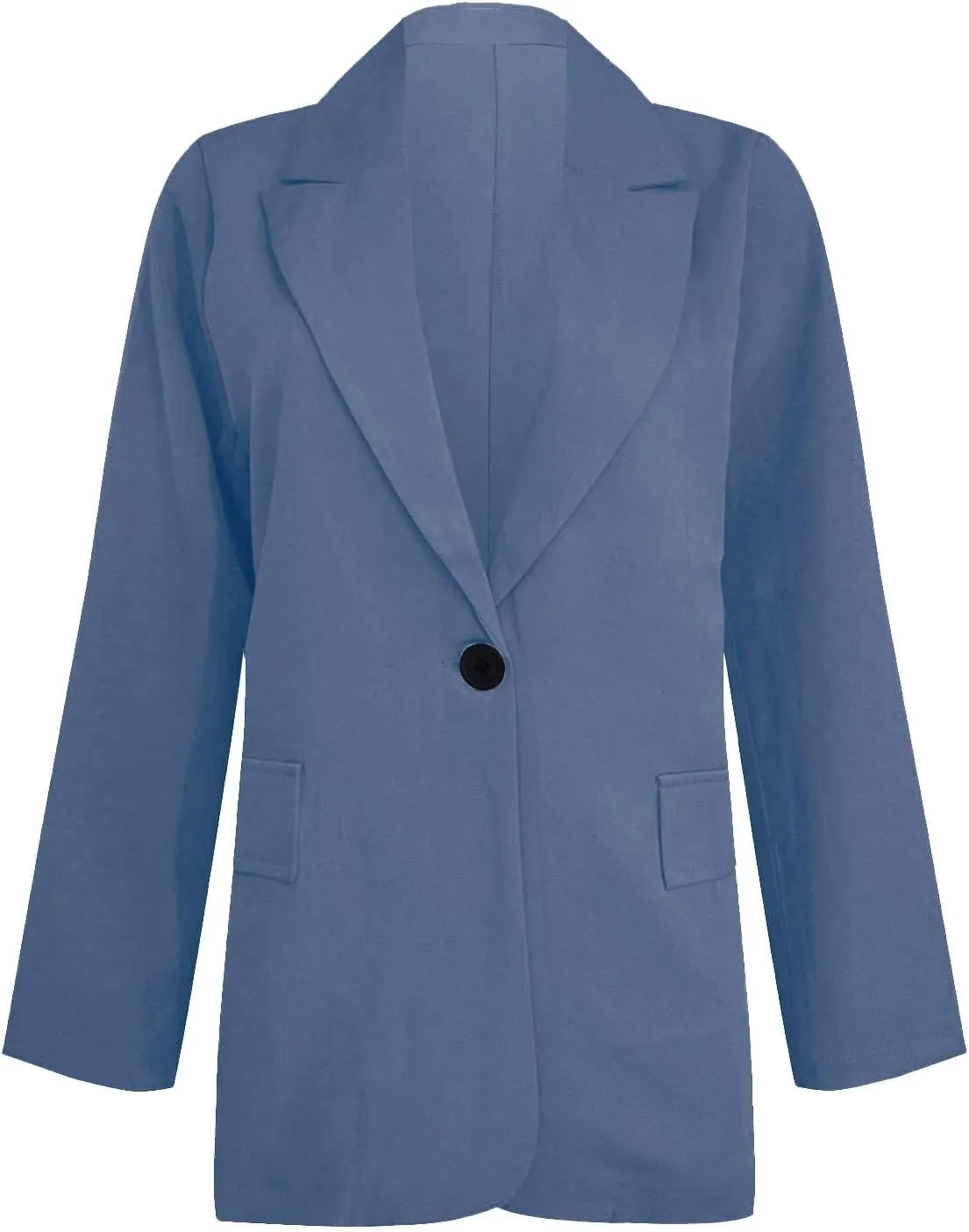 Women's Business Blazer 2 Piece Set Trendy Office Work Cardigan Outfits Casual Solid Color Coat&Pants Dressy Outfits