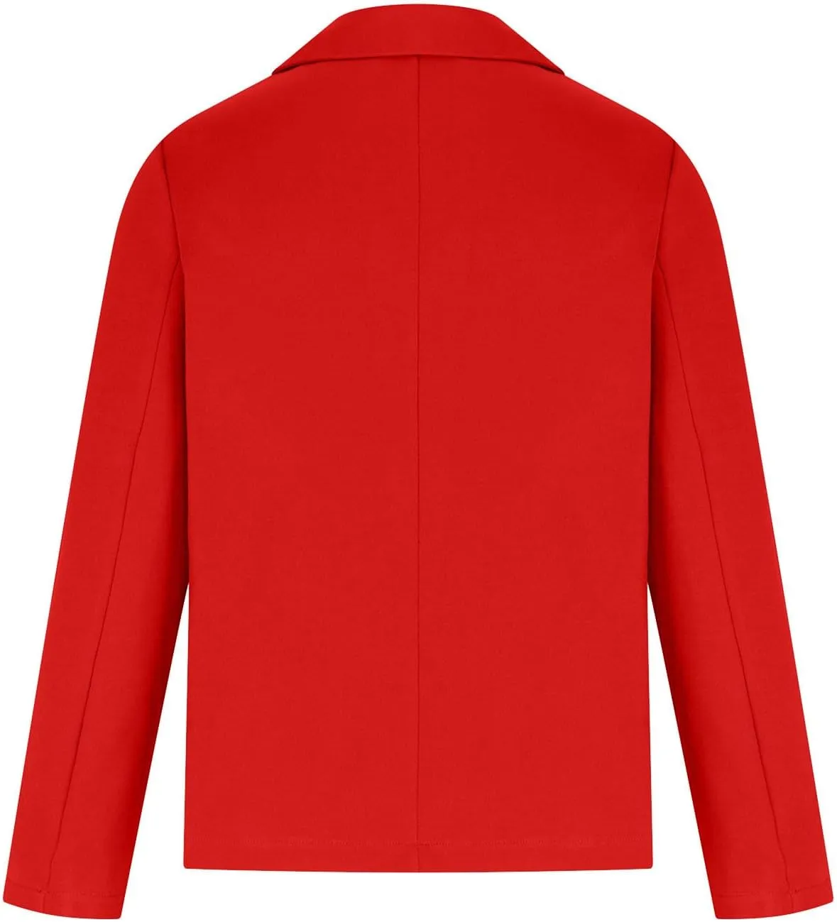 Womens Casual Dressy Blazer Jackets Long Sleeve Button Lapel Collar Cardigan Formal Business Work Office Suit Coat