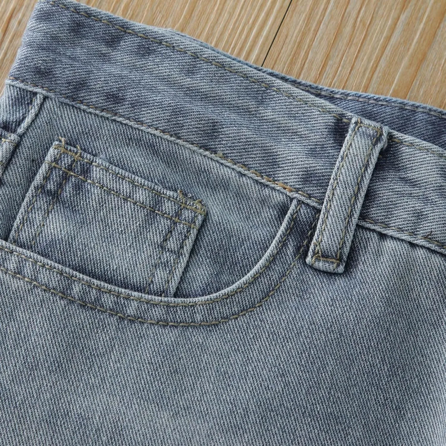 Women's Summer Denim high Waisted Drawstring Jeans Shorts with Pockets Women Cotton Shorts Underwear
